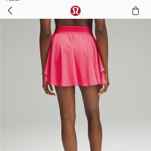NWT Lululemon tennis skirt court rival long
